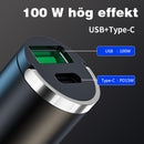 Osynlig snabbladdare för bilen (med metallring)