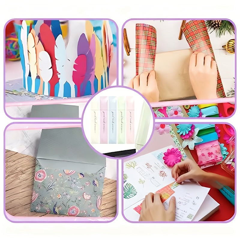 Rulle med dubbelhäftande tejp för scrapbooking