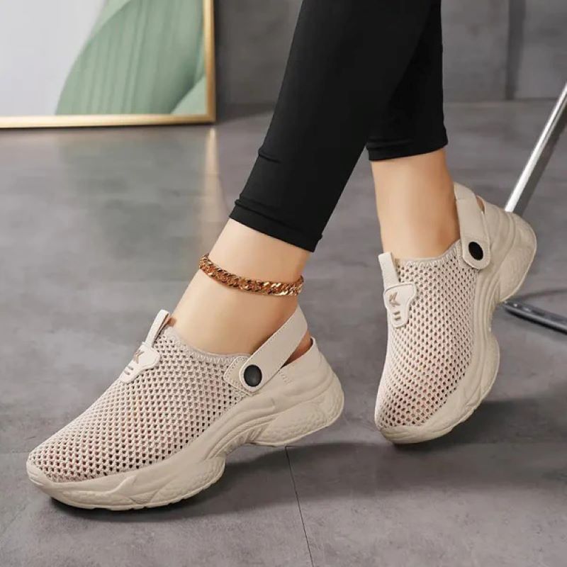 🌬️Damsneakers i andningsbar mesh | Vardagskläder och promenader👟