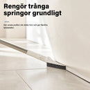 MULTIFUNKTIONELL GOLV- & SPRINGBORSTE MED TELESKOPSKAFT