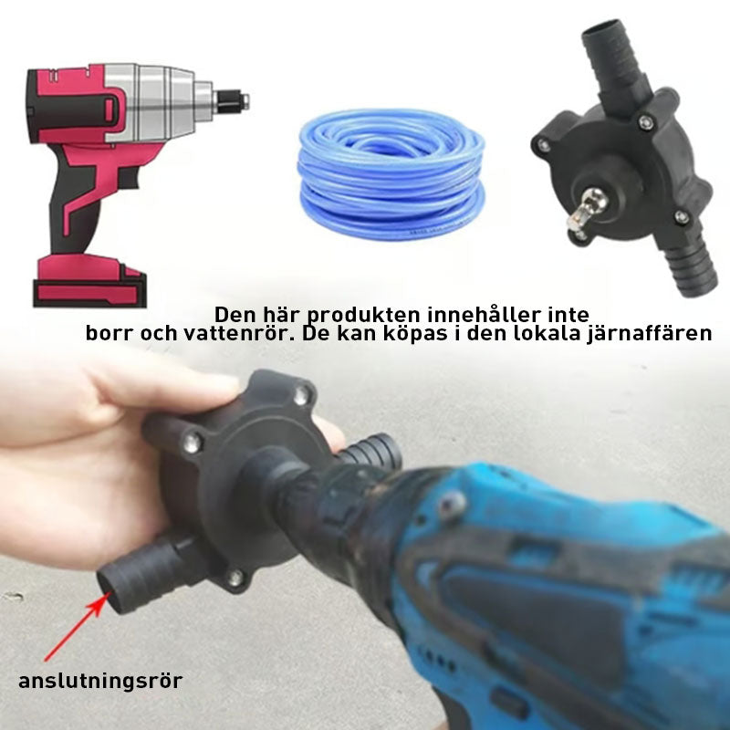 Självsugande överföringspump