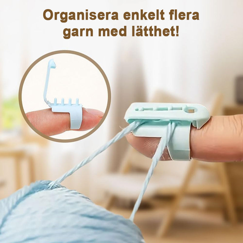 🔥Garnguide Ring Virkat Stickverktyg