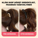 Elegant klämma för att ge volym till en hästsvans