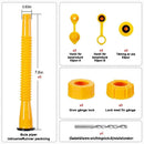 Ersättningsgaspip med flexibelt munstycke