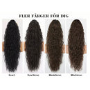 💜Lång lockig vågig peruk