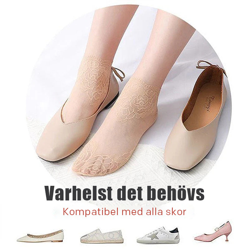 Spetsstrumpor för kvinnor (3 par)