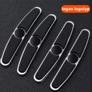 Bilstötfångare i metall (4 st/1 set)