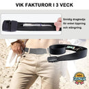 Stöldskyddande bälte med dold pengaficka