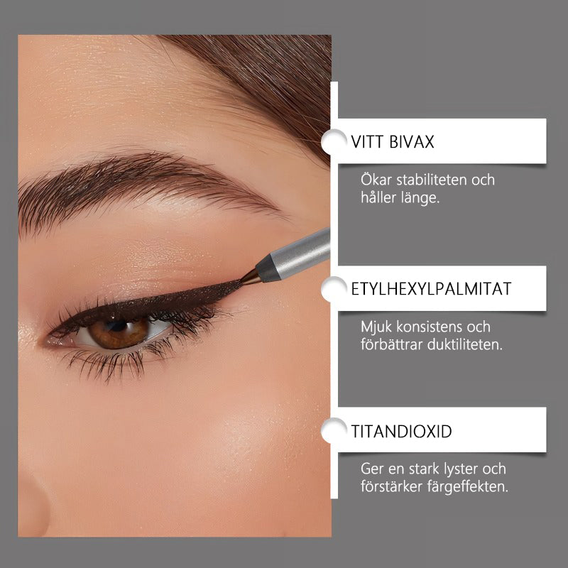 Vattenfast och långvarig eyeliner