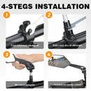 360° roterbar och justerbar backspegel för cykel