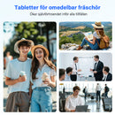 Bärbara tuggbara tandkrämstabletter för frisk andedräkt