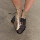 Metallisk sidenstrumpa