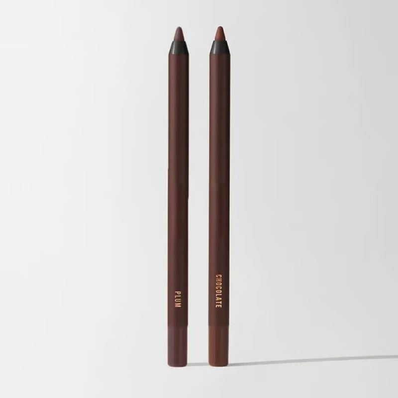 24 timmars vattentät eyeliner-duo, vässbar ögonpenna（2 st）