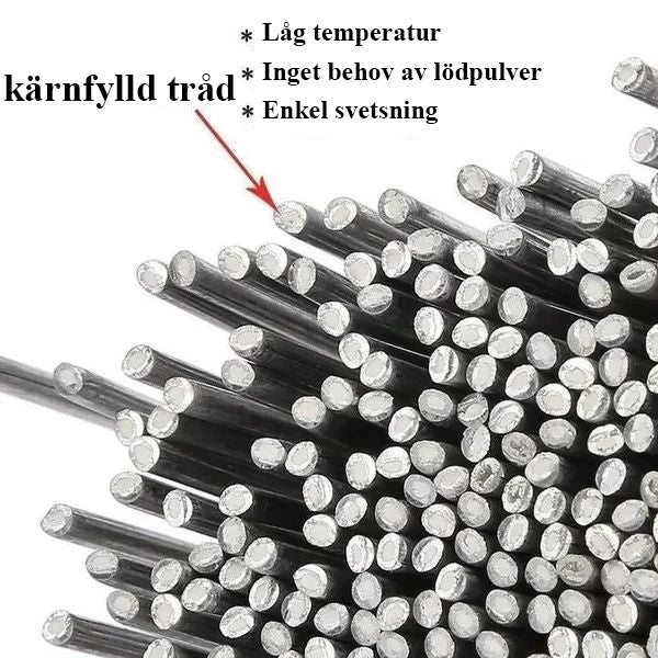 🔥 Lösningssvetsning av rörtrådar