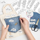 Vattenlösliga broderimallar