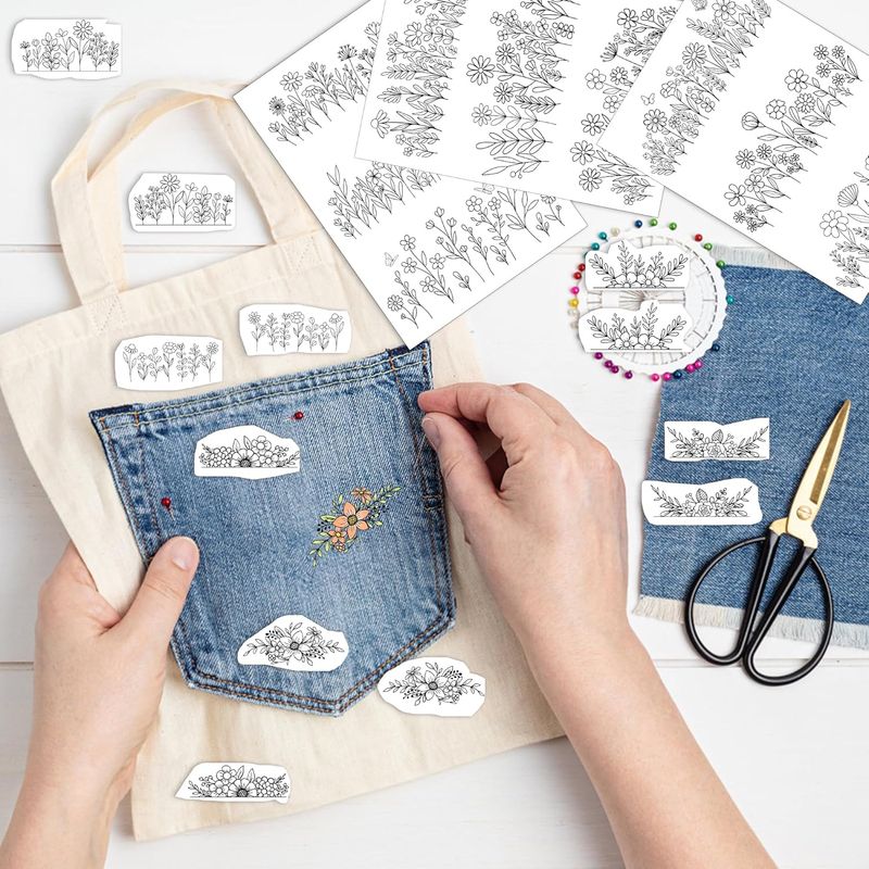 Vattenlösliga broderimallar