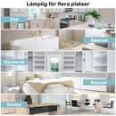 Kraftiga självhäftande väggkrokar - Spikfri montering för kök, badrum och kontor!