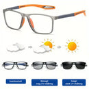 ✨ Född för sport- Sport Intelligenta fotokromatiska avancerade bifokala glasögon för ålderssynthet
