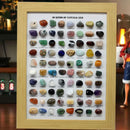 80 sorters naturliga malmexemplar Helgdagar, födelsedagar, samlargåvor