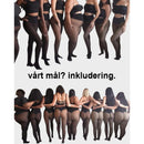 Högmidjade stretchiga shaping-tights