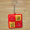 Larmhänge nyckelring