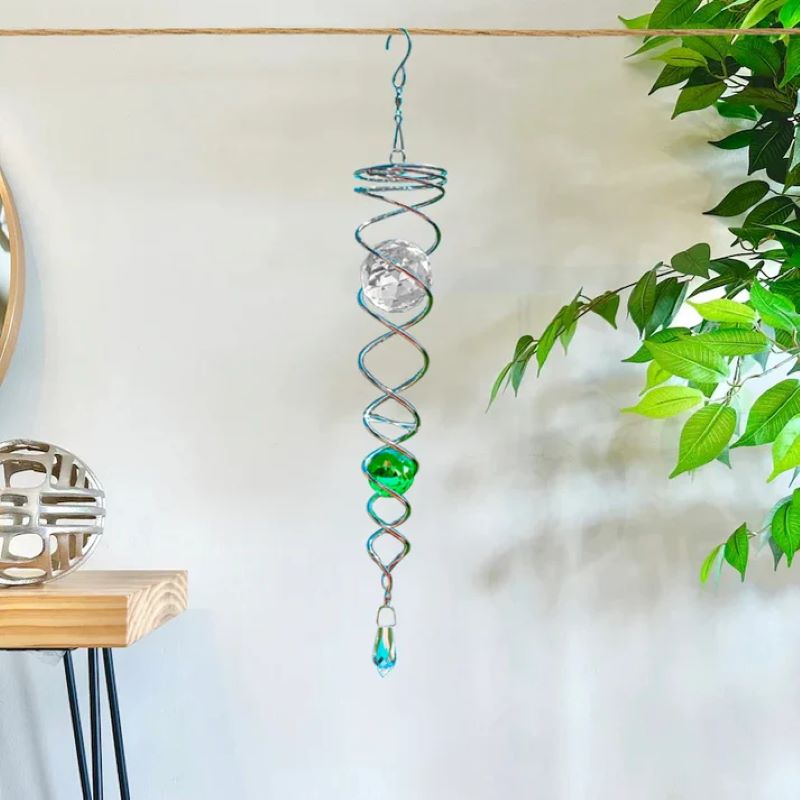 Handgjorda heliga Journey Spiral Crystal