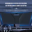 Fällbart solskydd för vindrutan