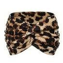 Mönstrat yoga-huvudband med kors