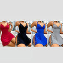 🎉🎉 Nattlinne med slits och spetsrosett