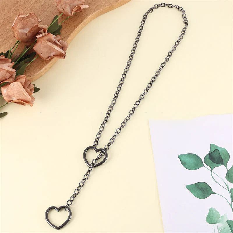 Punk Gothic Heart Halsband