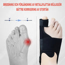 Justerbar hallux valgus-korrigerare