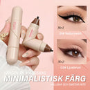 Dubbelsidig vikbar eyeliner-stämpelpenna