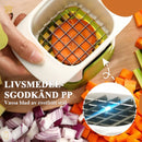 🎁2-i-1 grönsakshackare tärning och skärning