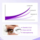 Magnetiska återanvändbara ögonfransar med applikator