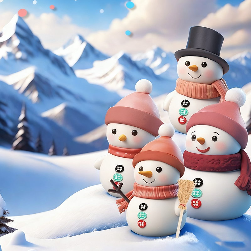 Gör-det-själv juldekorationssats för barn