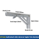 Triangelfäste väggställ（2 st）