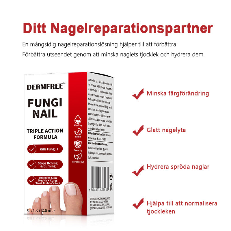 Örtbaserad nagelvårdslösning