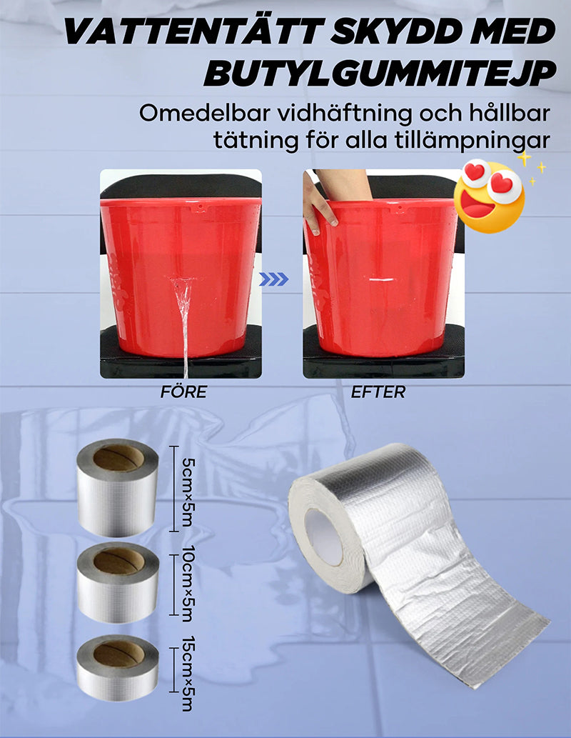 Super Vattentät butylgummitejp