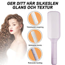 Självrengörande infällbar antistatisk massagekam