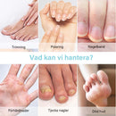 Elektrisk nagelslip med LED-belysning