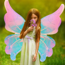 Lysande elektriska älvvingar