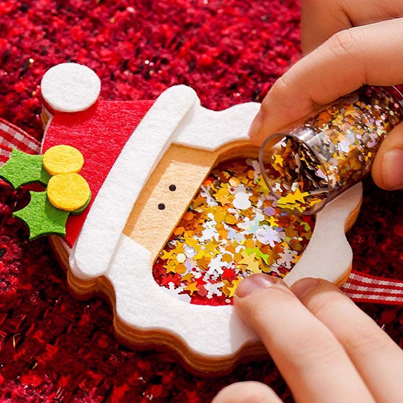 DIY juldekorationer i filt