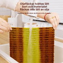 Rulle med återanvändbara mikrofiberrengöringsdukar