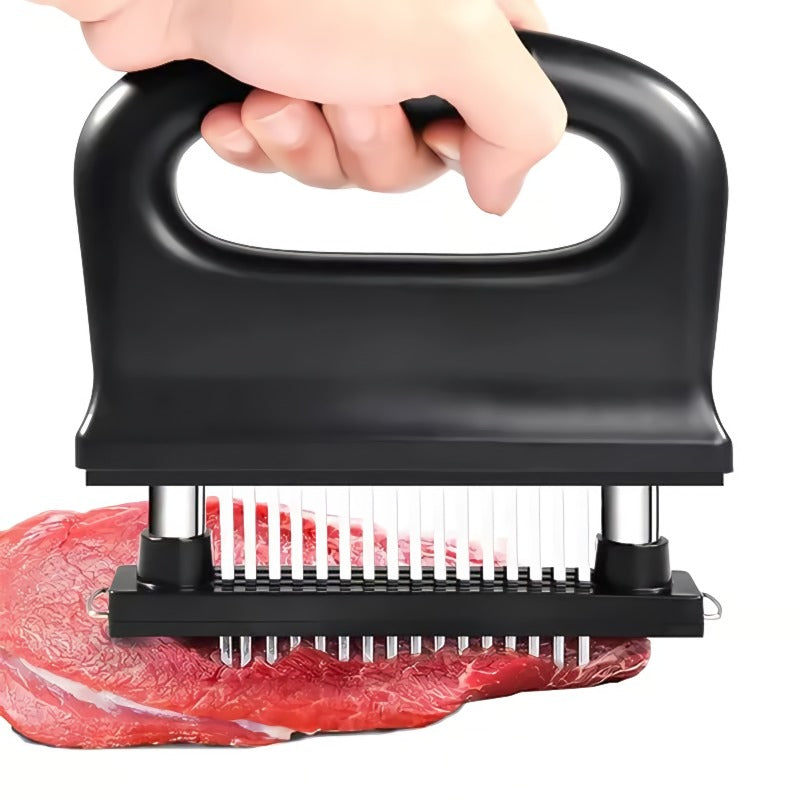 Köttmörare med 48 blad i rostfritt stål, mörande biff Kyckling Nötkött Fisk Fläsk
