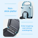 Snabbuppvärmande multifunktionell smörgåsmaskin