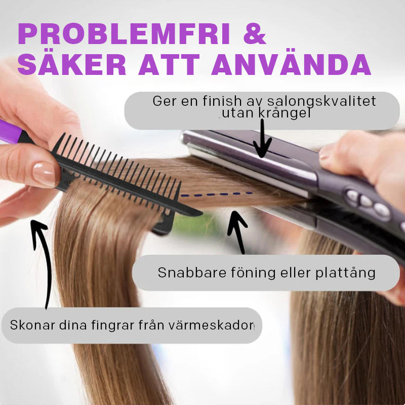 Hårplattningskam