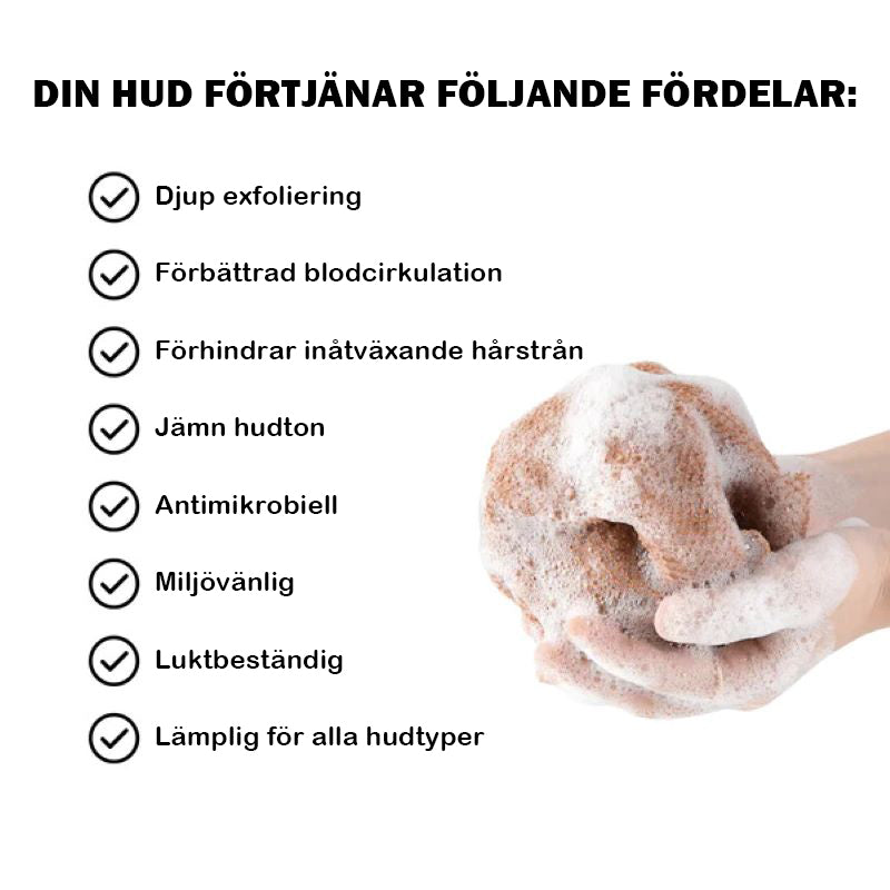 Afrikansk exfolierande mesh-badhandduk med hög elasticitet