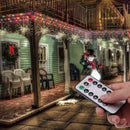 Julfyrverkerier LED-koppartrådsljusslingor🎄