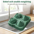 Lättlös isbitsform i silikon