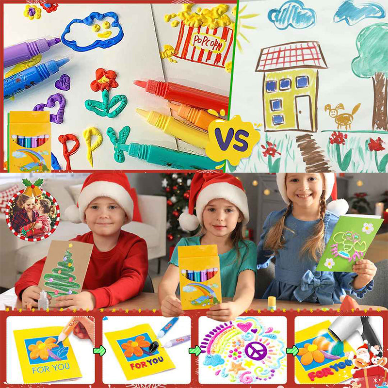 Bubbla Popcorn Ritpensel